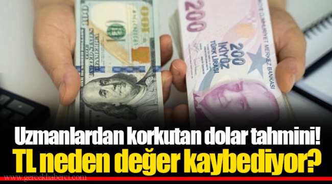 Uzmanlardan korkutan dolar tahmini! TL neden değer kaybediyor?