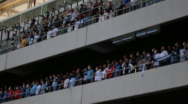 Valilikten Adana Demirspor açıklaması: TFF'nin belirlediği kişiler stada alındı