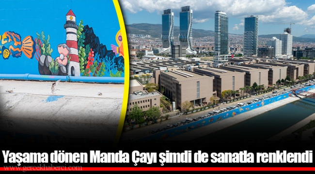 Yaşama dönen Manda Çayı şimdi de sanatla renklendi