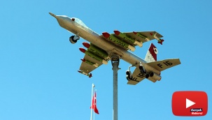 Yozgat’ta satılık F-16 savaş uçağı