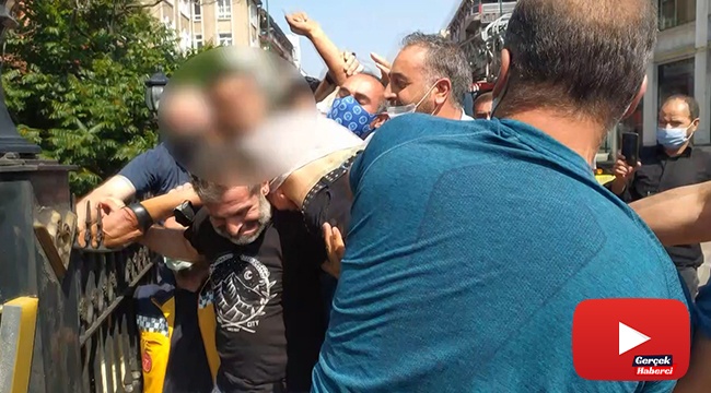 20 metrelik köprüden atlamak üzereyken son ânda kurtarıldı