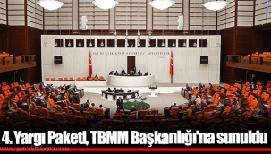4. Yargı Paketi, TBMM Başkanlığı'na sunuldu