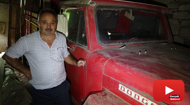 42 yıl önce garaja konulan kamyonet bir kere bile dışarı çıkartılmadı