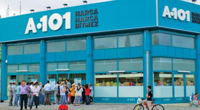 A101'de dikkat çeken reklam