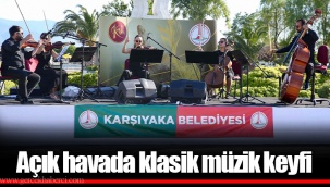 Açık havada klasik müzik keyfi