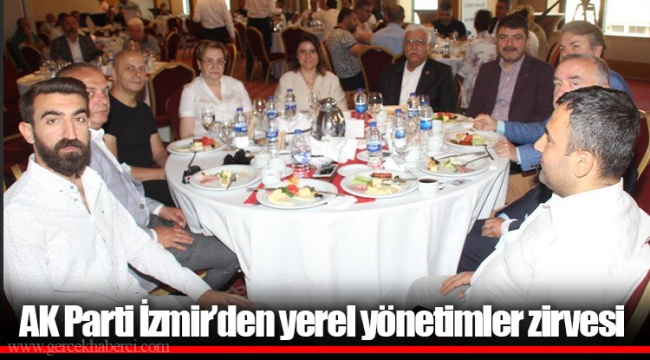 AK Parti İzmir’den yerel yönetimler zirvesi