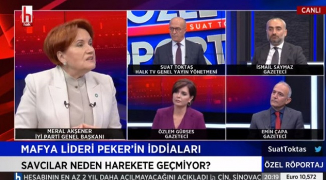 Akşener: Peker'in İddiaları Hakkında Aile İşlerine Karışmıyoruz Dedim