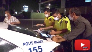 Alkollü sürücüden güldüren tehdit: