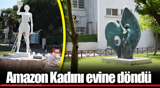 Amazon Kadını evine döndü
