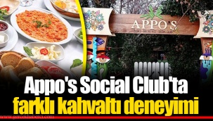 Appo's Social Club'ta farklı kahvaltı deneyimi