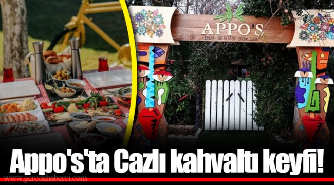 Appo's'ta Cazlı kahvaltı keyfi!
