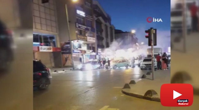 Asker eğlencesinde polisi görünce kaçtılar