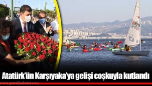 Atatürk’ün Karşıyaka’ya gelişi coşkuyla kutlandı