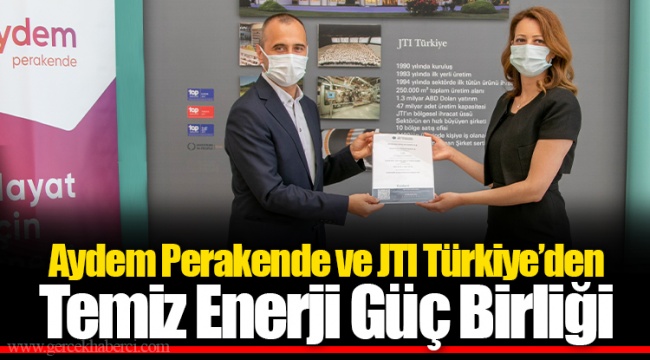 Aydem Perakende ve JTI Türkiye’den Temiz Enerji Güç Birliği