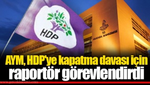 AYM, HDP'ye kapatma davası için raportör görevlendirdi