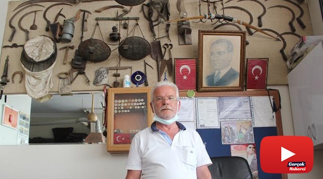 Babasının anısını yaşatmak için kıraathaneyi antikacıya çevirdi