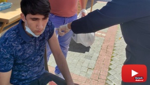 Bakan Koca’nın fotoğrafını paylaştığı Furkan o anları anlattı