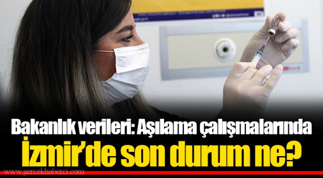 Bakanlık verileri: Aşılama çalışmalarında İzmir'de son durum ne?