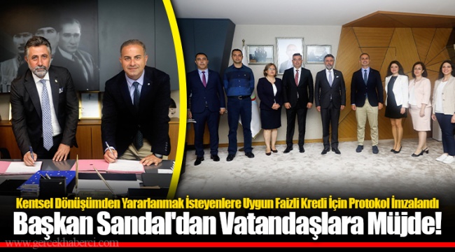 Başkan Sandal'dan Vatandaşlara Müjde!