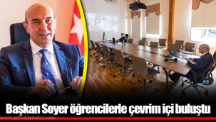 Başkan Soyer öğrencilerle çevrim içi buluştu