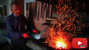Binlerce yıllık teknikle yapılan bıçak ve kılıçlara büyük ilgi