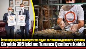 Bir yılda 395 işletme Turuncu Çember’e katıldı