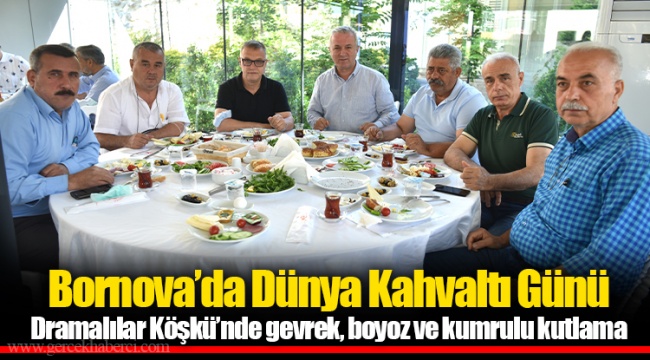 Bornova’da Dünya Kahvaltı Günü