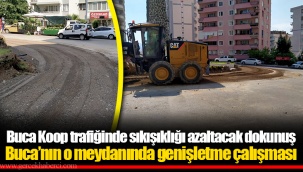 Buca Koop trafiğinde sıkışıklığı azaltacak dokunuş