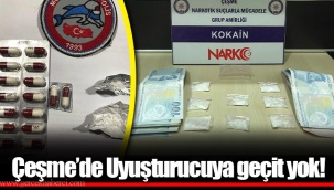 Çeşme’de Uyuşturucuya geçit yok!!