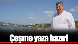 Çeşme yaza hazır!