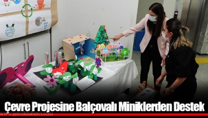 Çevre Projesine Balçovalı Miniklerden Destek