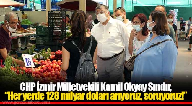 CHP’li Sındır, “Her yerde 128 milyar doları arıyoruz, soruyoruz!”