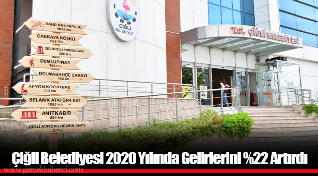 Çiğli Belediyesi 2020 Yılında Gelirlerini %22 Artırdı