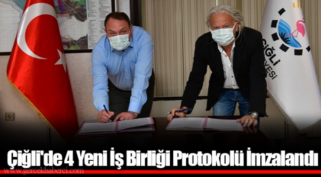 Çiğli'de 4 Yeni İş Birliği Protokolü İmzalandı