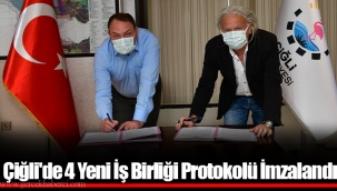 Çiğli'de 4 Yeni İş Birliği Protokolü İmzalandı