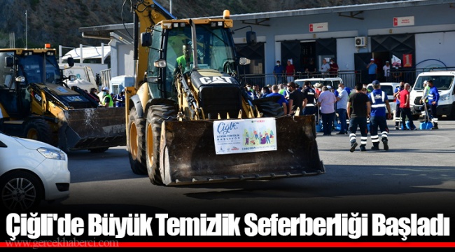 Çiğli'de Büyük Temizlik Seferberliği Başladı