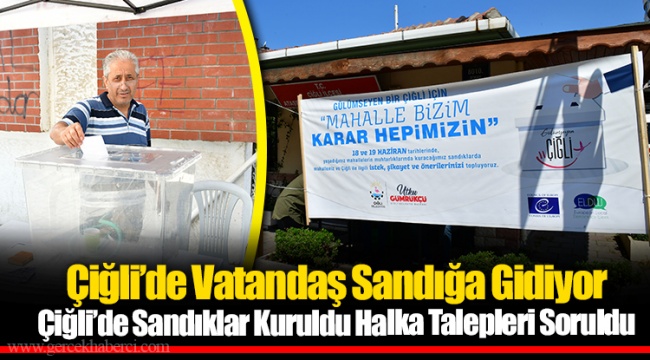 Çiğli’de Vatandaş Sandığa Gidiyor