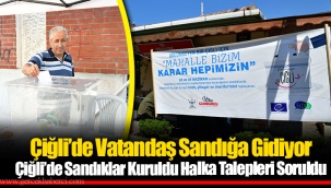 Çiğli’de Vatandaş Sandığa Gidiyor