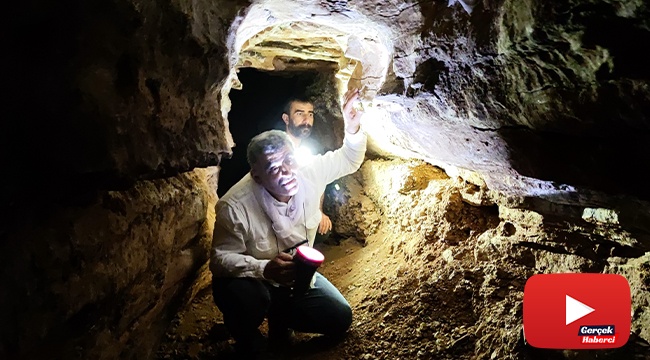 Defineciler 3 bin rakımdaki mağarayı tahrip etti