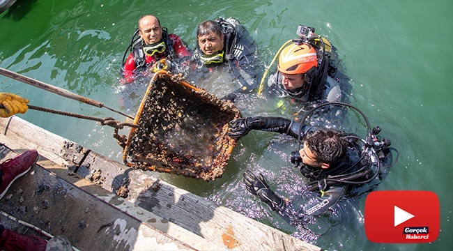 Denizden çıkanlar ‘pes’ dedirtti