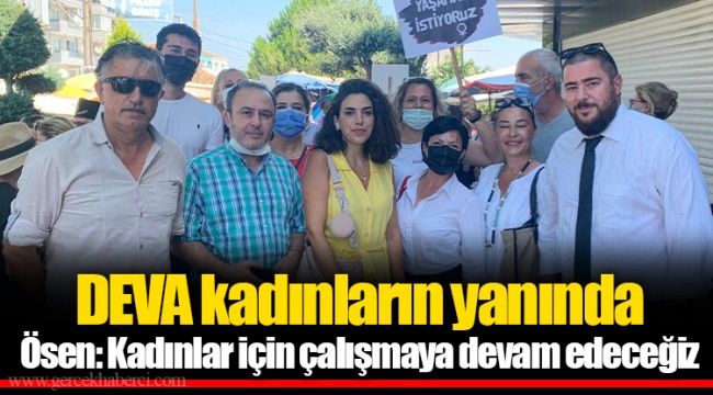 DEVA kadınların yanında