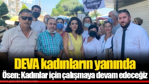 DEVA kadınların yanında