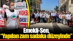 Emekli-Sen, “Yapılan zam sadaka düzeyinde”