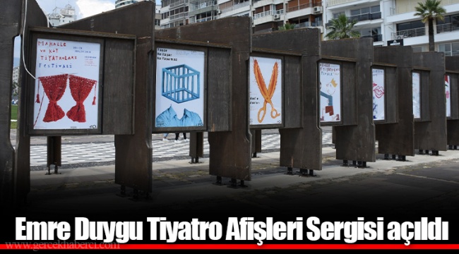Emre Duygu Tiyatro Afişleri Sergisi açıldı