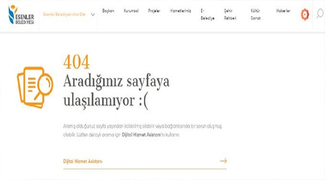Esenler Belediyesi'nin sitesinde temizlik başlattı, hızla tweet siliyor