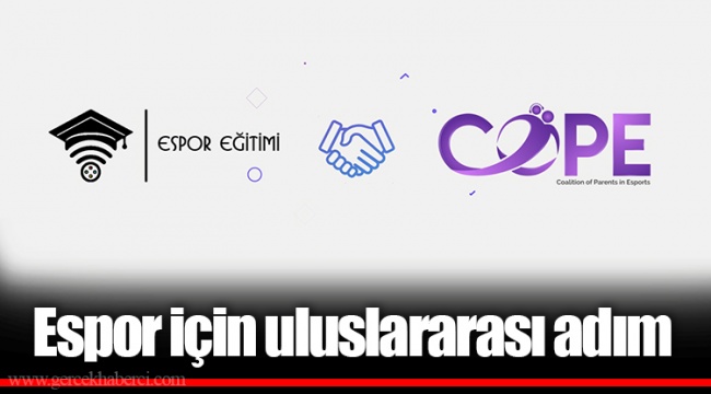 Espor için uluslararası adım