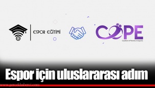 Espor için uluslararası adım
