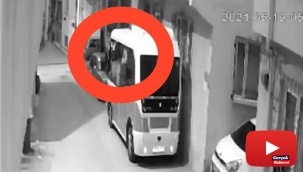 Fare deliğinden girdi, minibüsü soydu