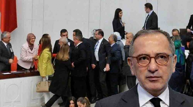 Fatih Altaylı, meclisteki AKP’lilerin kutlama kuyruğunu hatırlattı: Çocuklara tecavüz edilmesinin örtbas edilmesi TBMM’de kutlandıktan sonra söylenecek söz kalır mı!