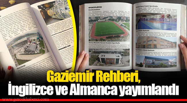 Gaziemir Rehberi, İngilizce ve Almanca yayımlandı